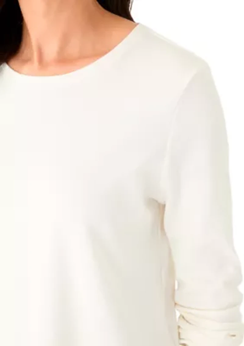 Women's Long Sleeve Crew Neck T-Shirt