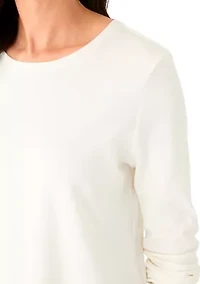 Women's Long Sleeve Crew Neck T-Shirt