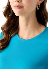Women's Long Sleeve Crew Neck Fashion T-Shirt
