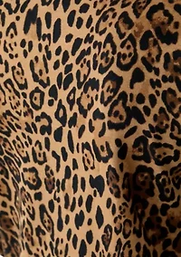 Women's Long Sleeve Crew Neck Printed Top