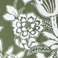 Women's Long Sleeve Mock Neck Printed T-Shirt