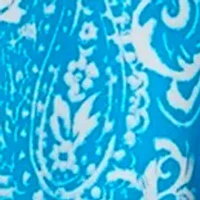 Women's 3/4 Sleeve Split Neck Allover Print Top