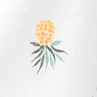 Women's Sleeveless Split Neck Allover Print Tank Top