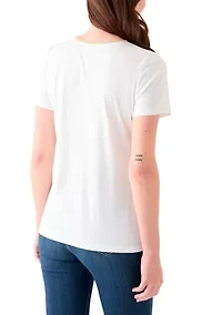 Women's Short Sleeve V-Neck T-Shirt