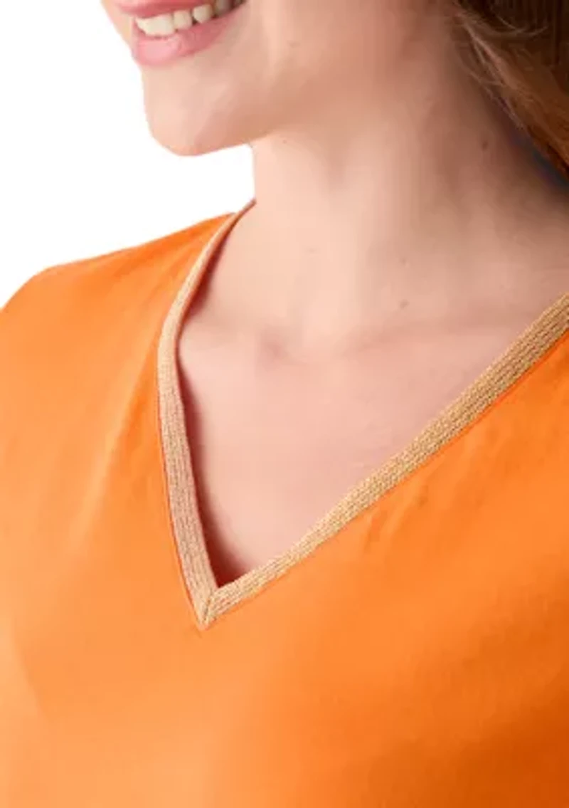 Women's Short Sleeve V-Neck T-Shirt