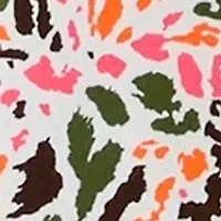 Women's Printed V-Neck Top