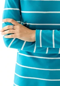 Women's Long Sleeve Stripe Top