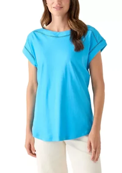 Women's Inset Trim T-Shirt