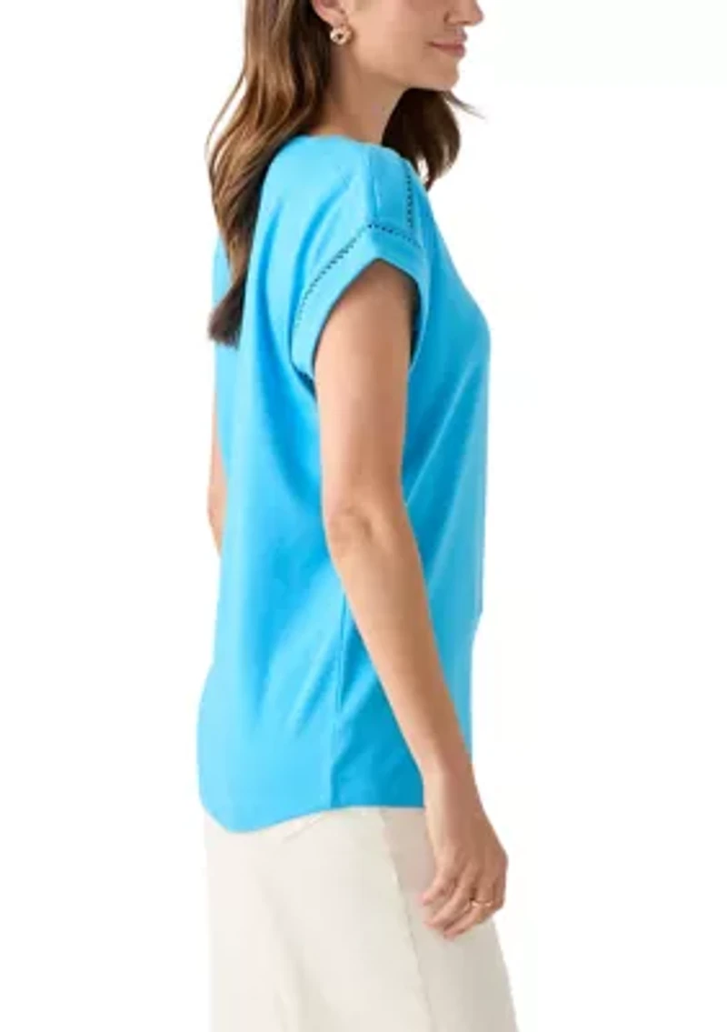 Women's Inset Trim T-Shirt