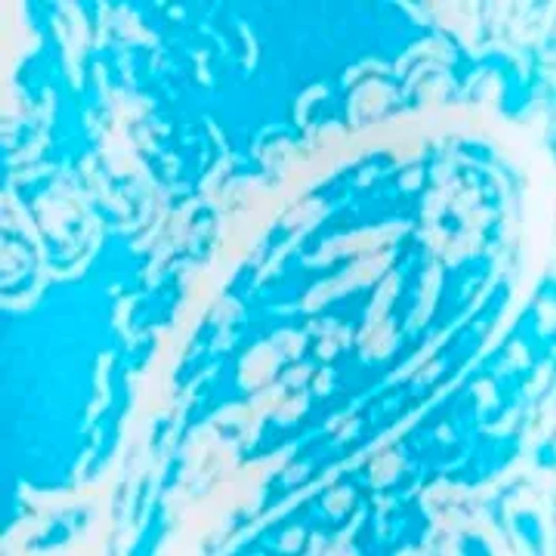 Women's Printed Keyhole Top