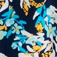 Women's Printed Keyhole Top