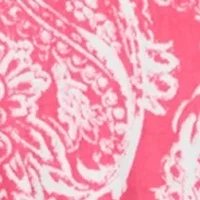 Women's Printed Keyhole Top