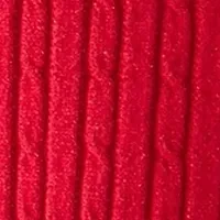 Women's Cable Knit Lurex Sweater