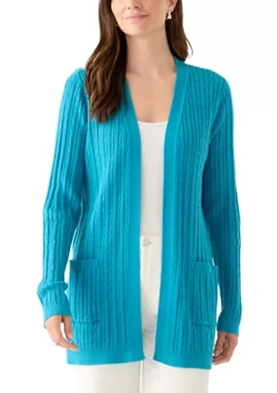 Women's Cable Knit Cardigan