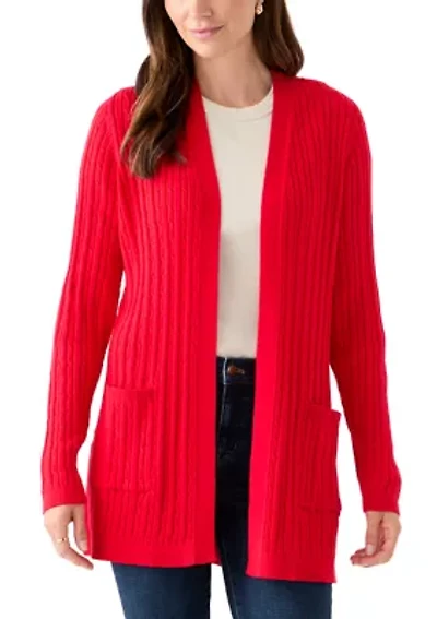 Women's Cable Knit Cardigan