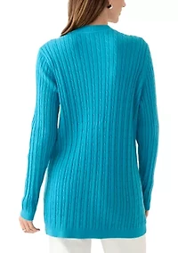 Women's Cable Knit Cardigan