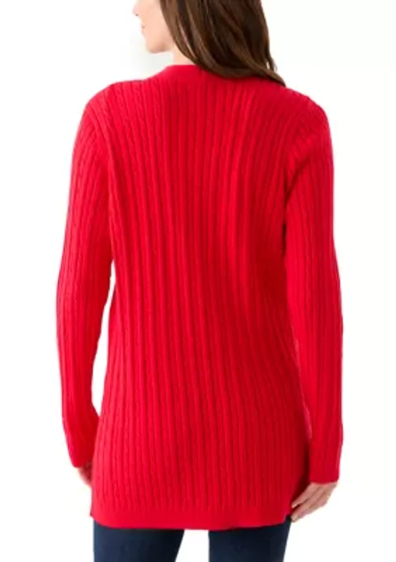 Women's Cable Knit Cardigan