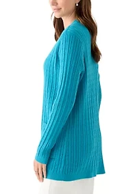 Women's Cable Knit Cardigan