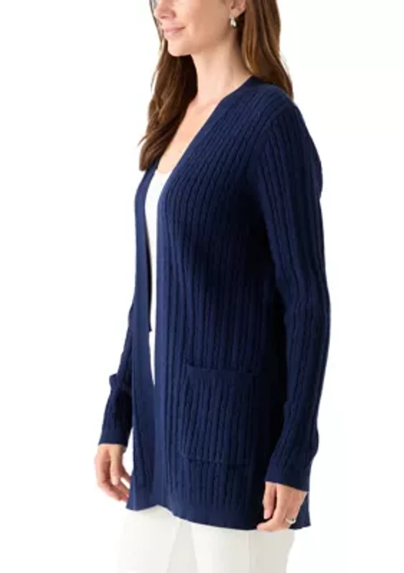 Women's Cable Knit Cardigan