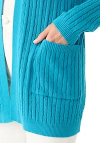 Women's Cable Knit Cardigan