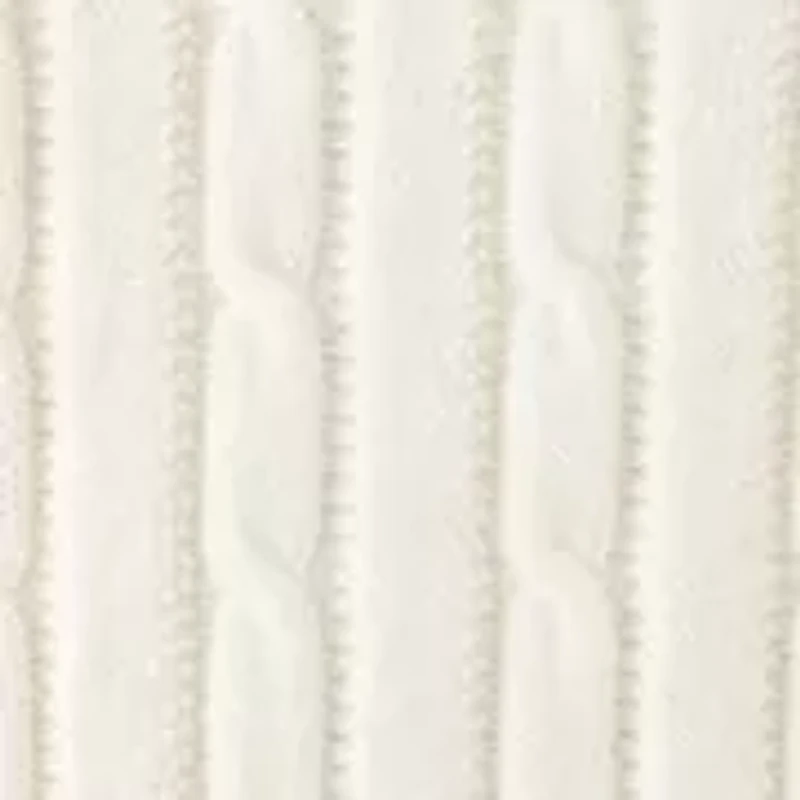 Women's V-Neck Cable Knit Sweater