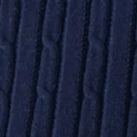 Women's V-Neck Cable Knit Sweater