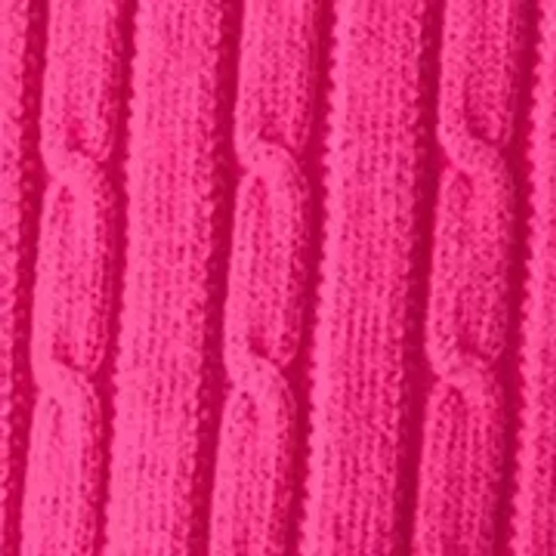 Women's V-Neck Cable Knit Sweater