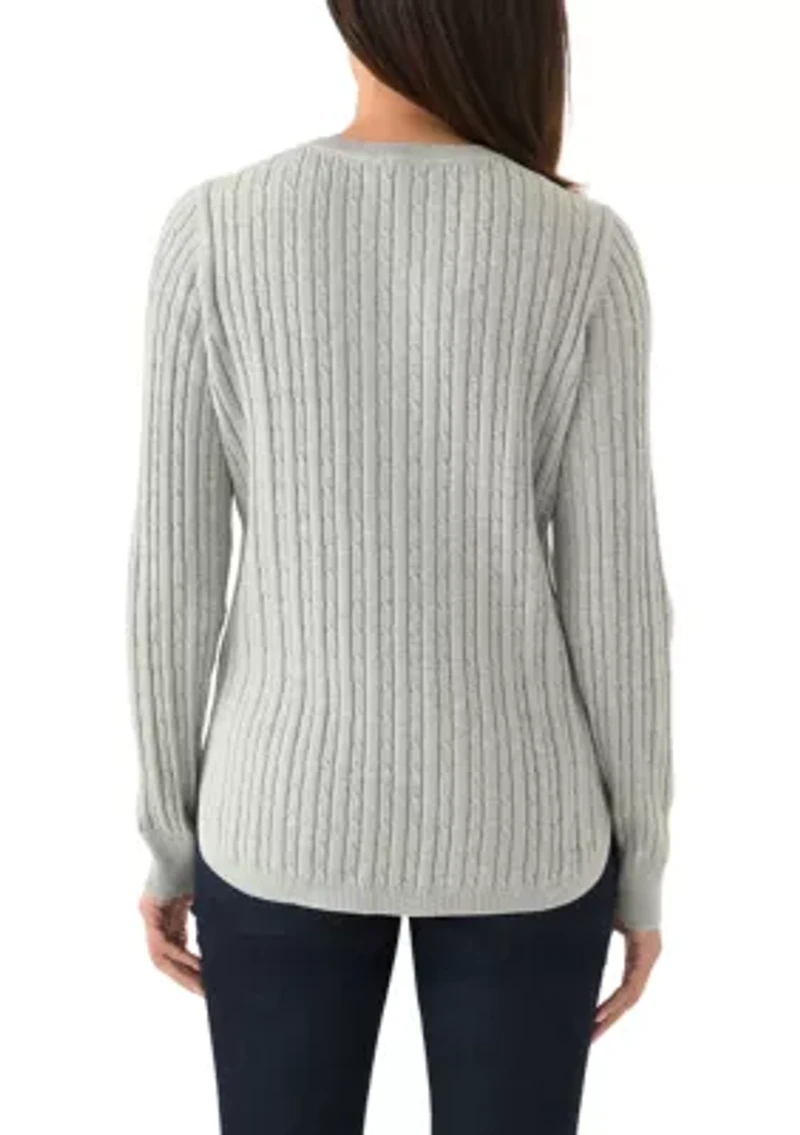 Women's Cable Knit Sweater