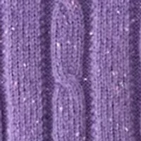Women's Cable Knit V-Neck Sweater