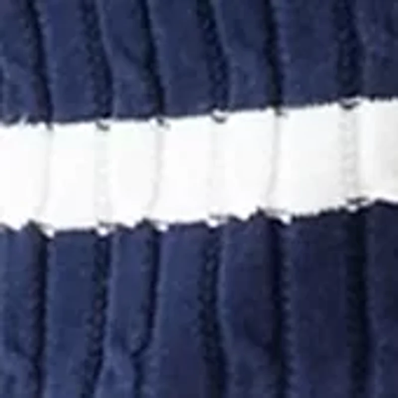 Women's Long Sleeve Cable Stripe Cardigan