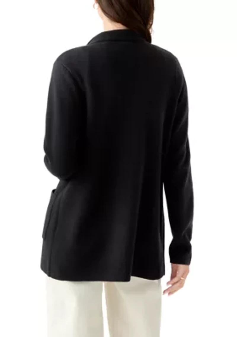 Women's Open Front Sweater Blazer