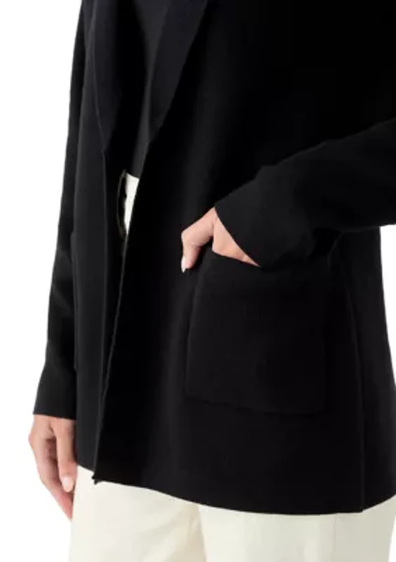 Women's Open Front Sweater Blazer