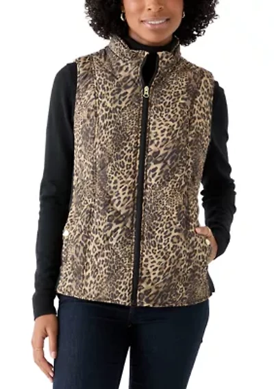 Women's Side Rib Printed Vest