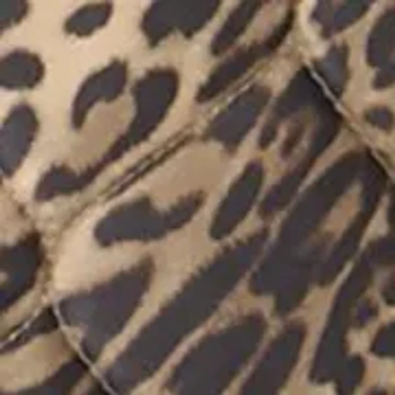 Women's Side Rib Puff Printed Jacket