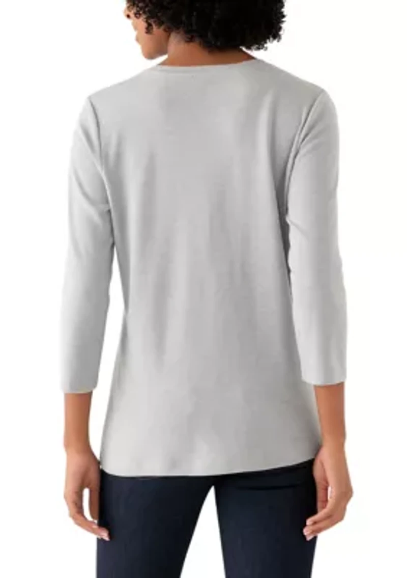 Women's Snowflake Graphic Shirt