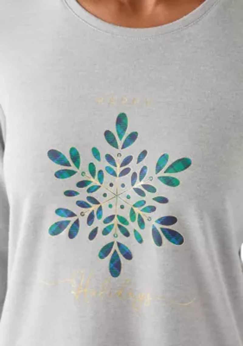 Women's Snowflake Graphic Shirt