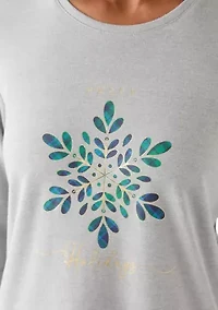 Women's Snowflake Graphic Shirt