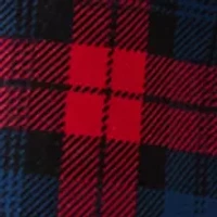 Women's Long Sleeve Henley Mock Neck Tunic Print