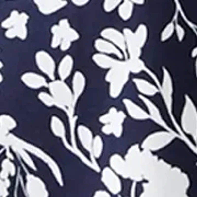 Women's 3/4 Sleeve Mega Printed Dress