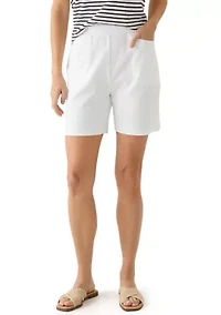 Women's Knit Solid Shorts