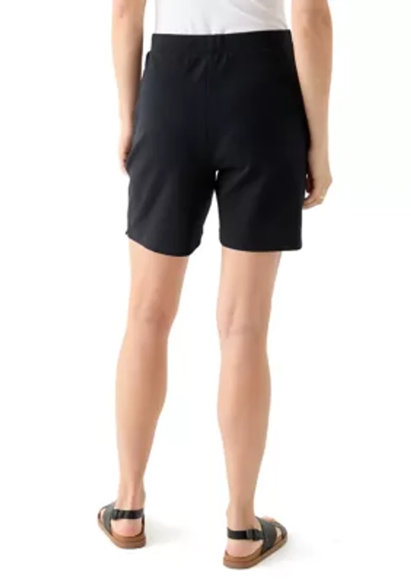 Women's Knit Solid Shorts