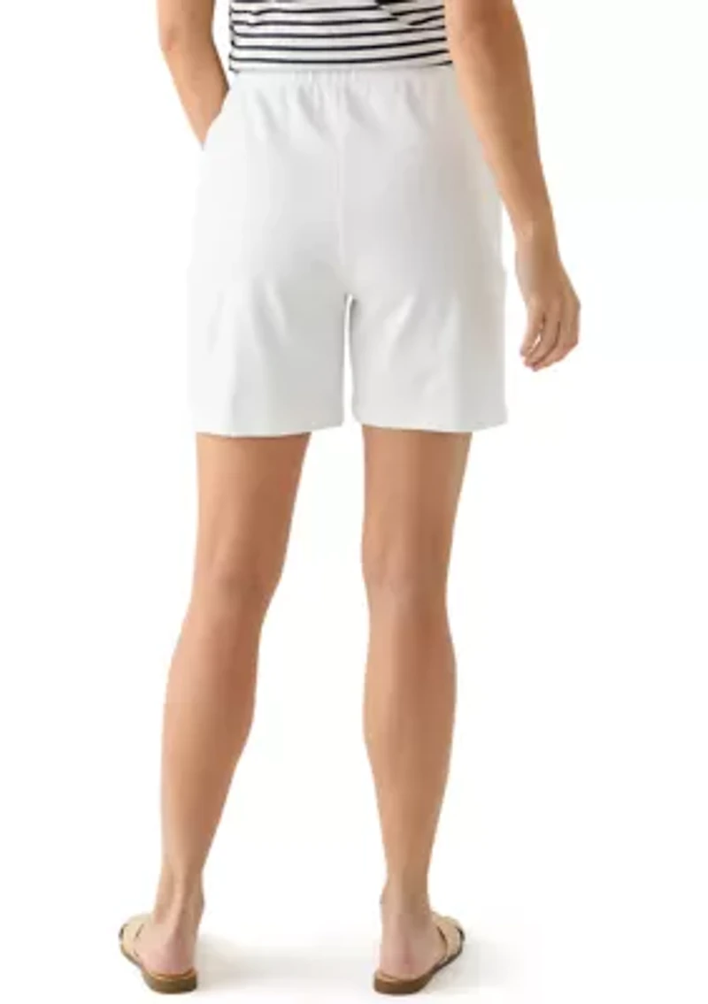 Women's Knit Solid Shorts
