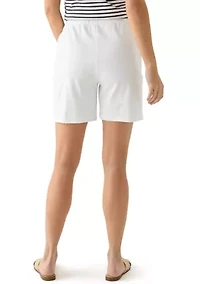 Women's Knit Solid Shorts