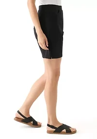 Women's Knit Solid Shorts