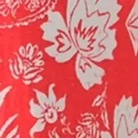 Women's Printed V-Neck Top