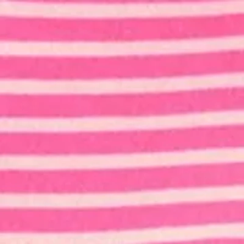 Women's 3/4 Sleeve Square Neck Yarn Dyed Top
