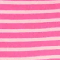 Women's 3/4 Sleeve Square Neck Yarn Dyed Top