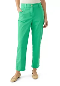 Women's Solid Chino Pants