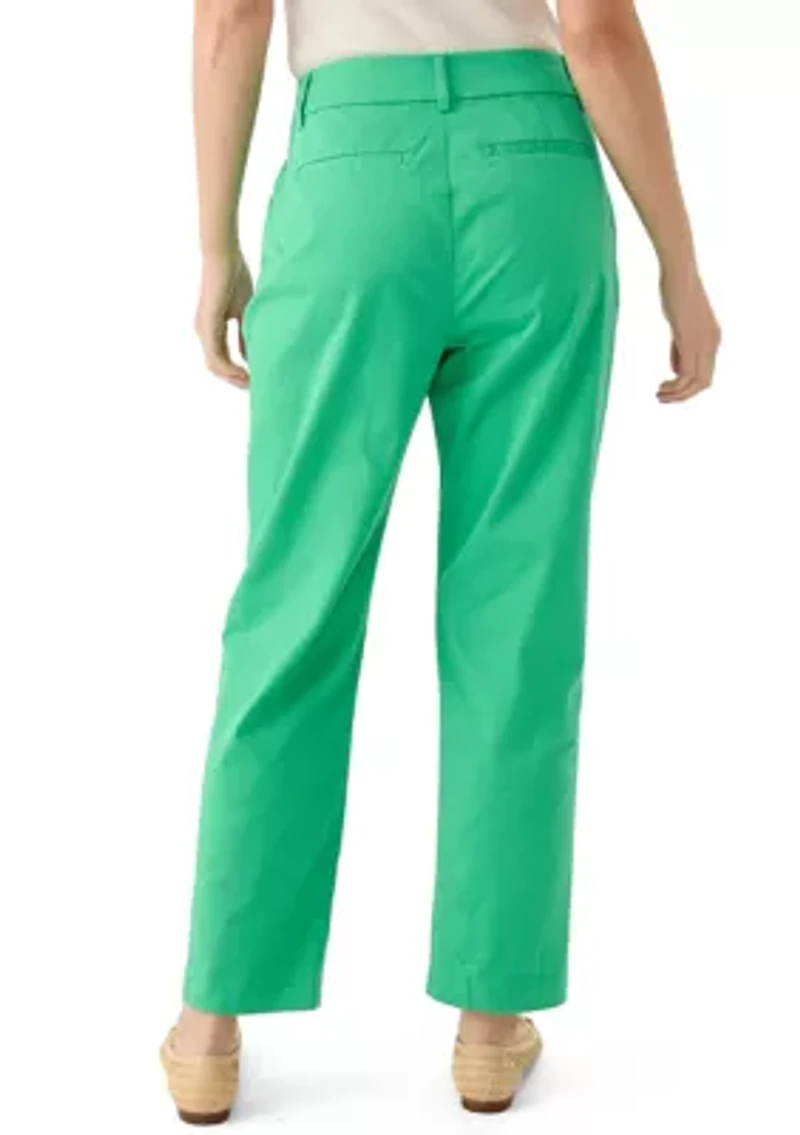 Women's Solid Chino Pants