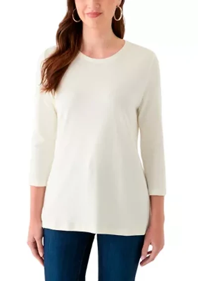 Women's Solid T-Shirt